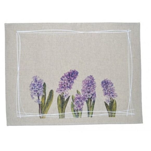 Linen Tea Towels - Spring Flowers Kitchen Towel Set (23x18" each) Linen / Cotton - Picture 9 of 9